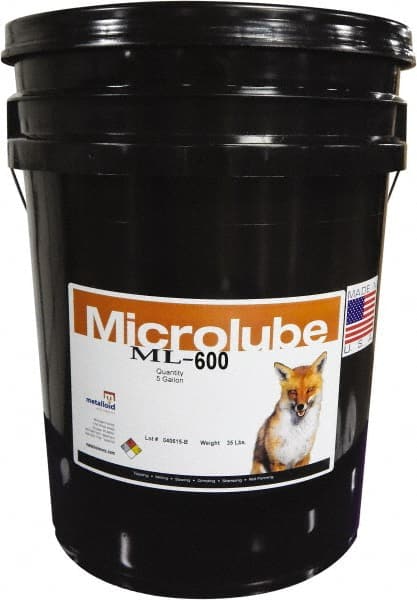 Cutting & Sawing Fluid: 5 gal Pail MPN:ML-600-5