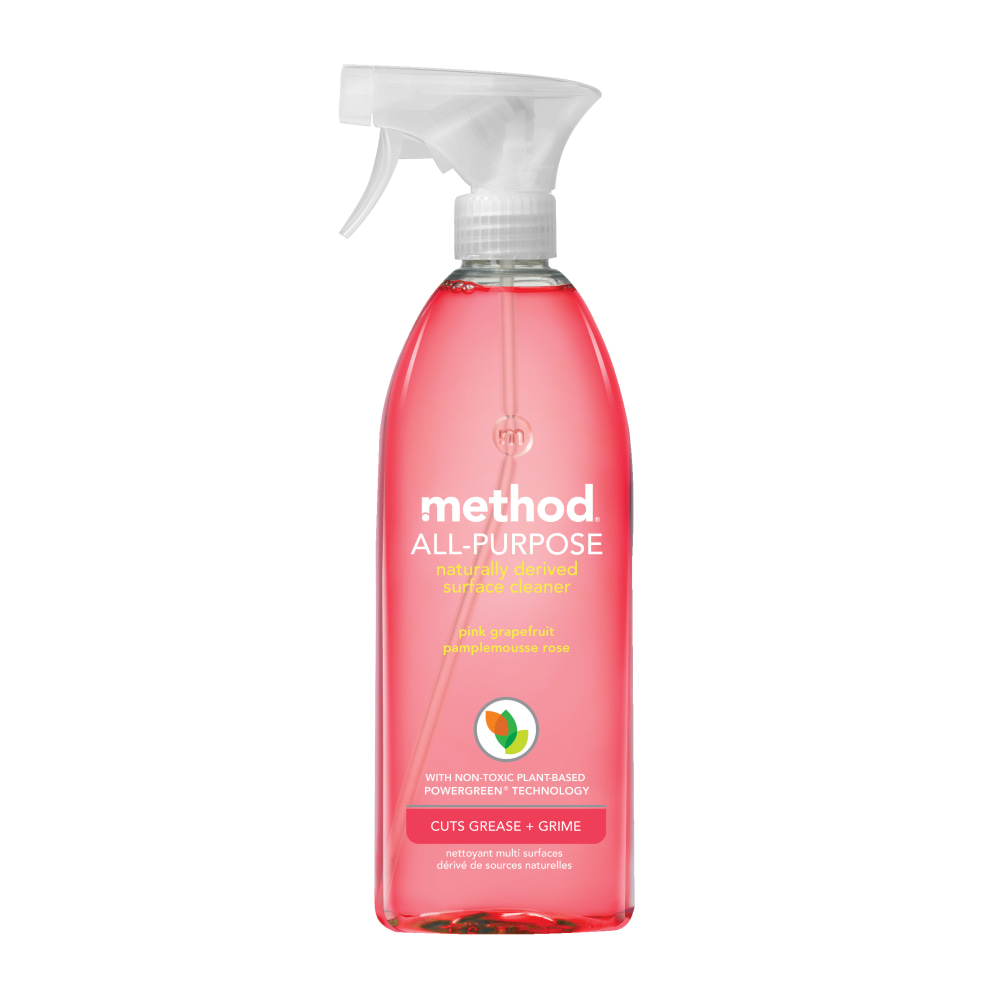 Method All-Purpose Spray, Pink Grapefruit Scent, 28 Oz Bottle (Min Order Qty 10) MPN:00010