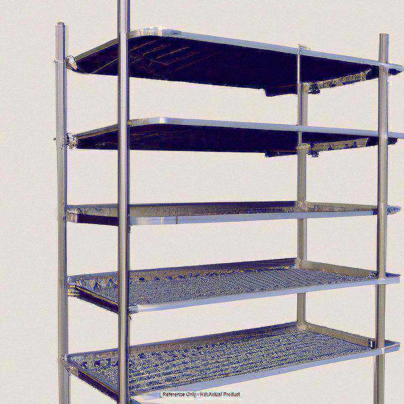 Plastic Industrial Shelving MPN:5AX527GX3