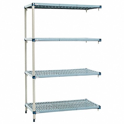 Shelf Plastic Industrial Shelving (4) MPN:AQ316G3