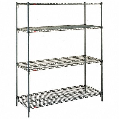 Wire Shelving Shelf Metal Adjustable MPN:A336K3