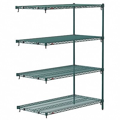 Wire Shelving Shelf Metal Adjustable MPN:AA316K3