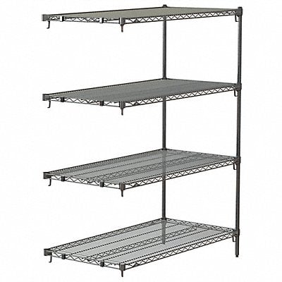 Wire Shelving Shelf Metal Adjustable MPN:AA366C