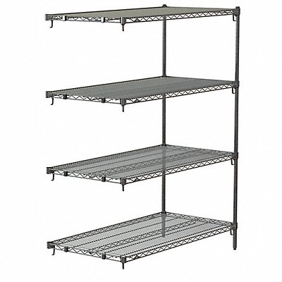 Wire Shelving Shelf Metal Adjustable MPN:AA556C