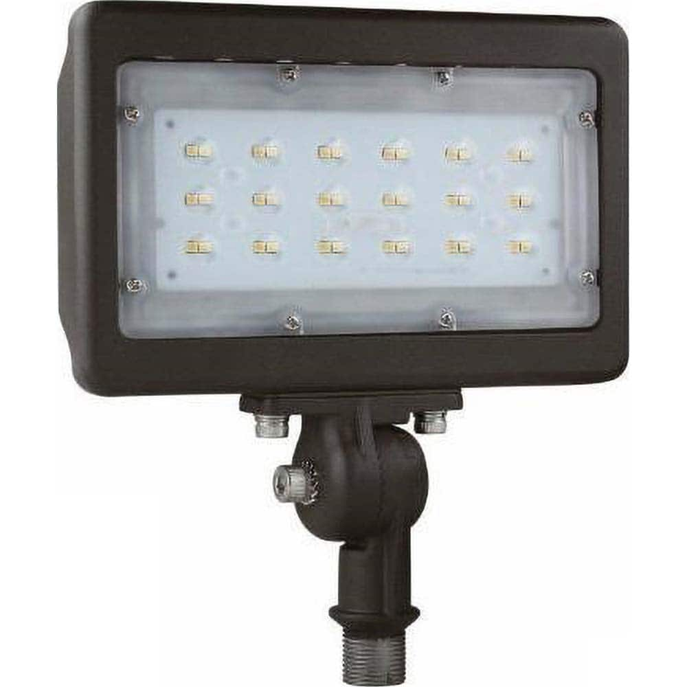 Floodlight Fixtures, Mounting Type: Universal , Housing Color: Dark Bronze , Housing Material: Aluminum Alloy/Stainless Steel , Lamp Type: Integrated LED  MPN:FL0630WCT1AA57K