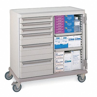 Supply Cart Polymer Light Taupe MPN:SXRDGS4