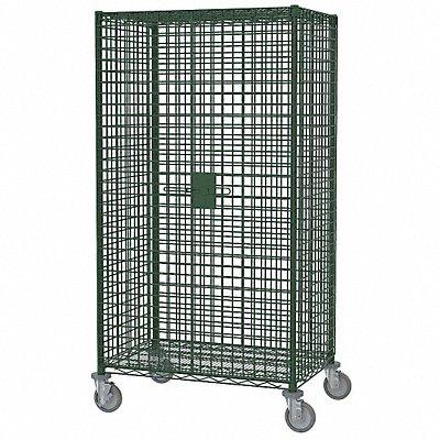 Wire Security Cart Epoxy Coat 41x28x68 MPN:SEC53DK3