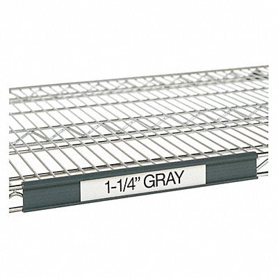 Label Holder Gray 18 In PK4 MPN:9990P1