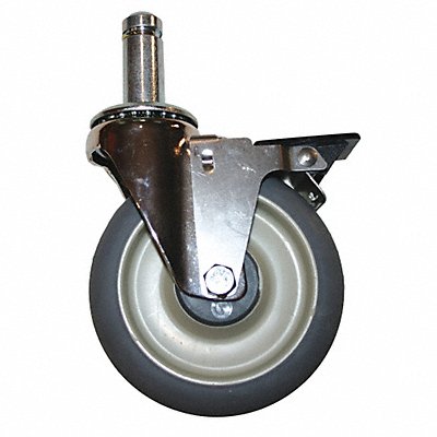 Swivel Stem Caster w/Brake Height 5 In MPN:5MDBA