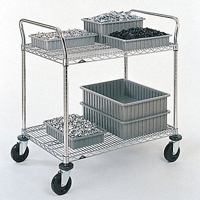 Wire Cart 24 in W 36 in L Steel MPN:2SPN53ABR - 1PK/25