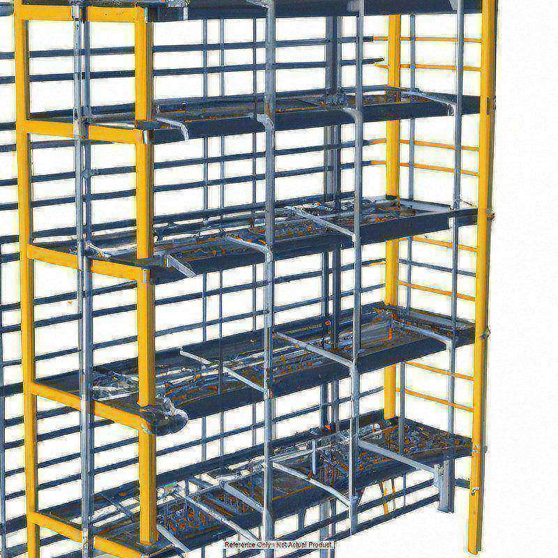 Overhead Track Shelving Complete Kit MPN:TT14-E2448M1848C