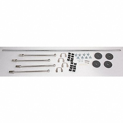 Stationary End Unit Kit 86 in Steel MPN:TTE24C