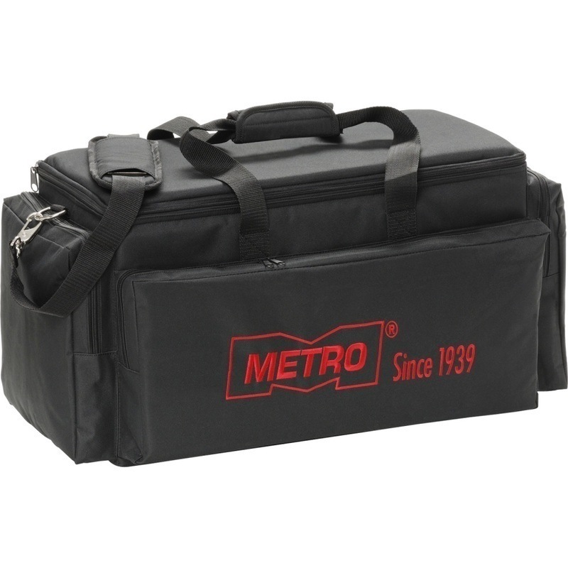 MetroVac Carry All MVC-420G Carrying Case Vacuum Cleaner - Black - Foam Interior Material - Shoulder Strap - 12in Height x 20.5in Width x 10in Depth - 1 Pack MPN:MVC-420G