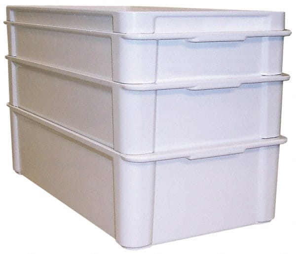 Fiberglass Storage Tote: 150 lb Capacity MPN:8081085269WHITE