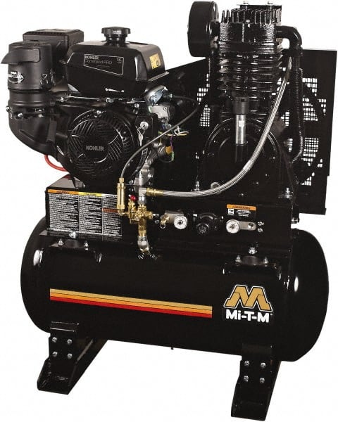 14 hp, Two Stage Gas Engine Air Compressor MPN:ABS-14K-30H