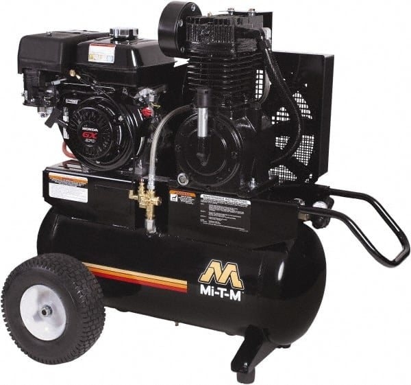 9.0 hp, 17.2 CFM, 175 Max psi, Two Stage Portable Fuel Air Compressor MPN:AM2-PH09-20M