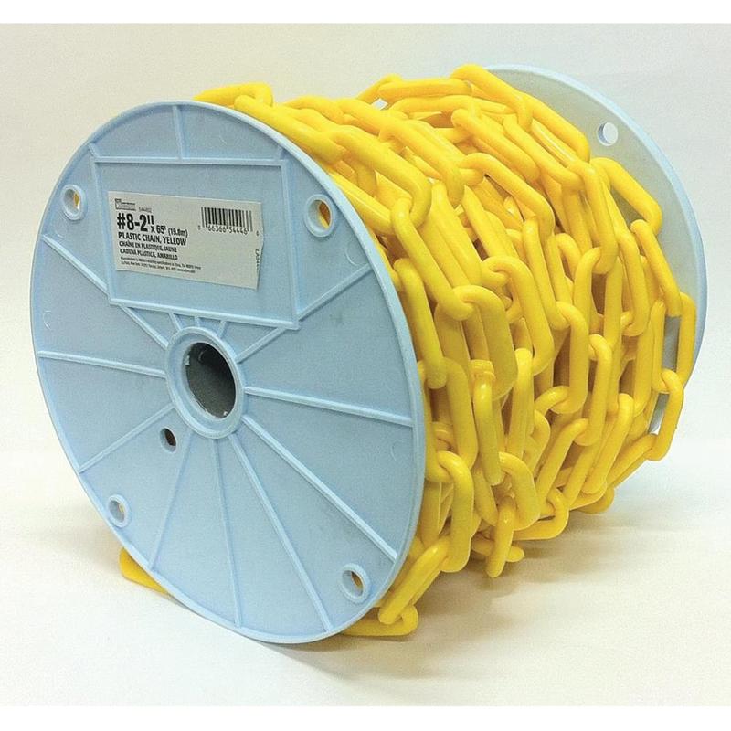 Barrier Rope & Chain, Type: Barrier Chain , Snap End Material: Plastic , Rope/ Chain Material: Plastic , Length Ft.: 65.000  MPN:544462