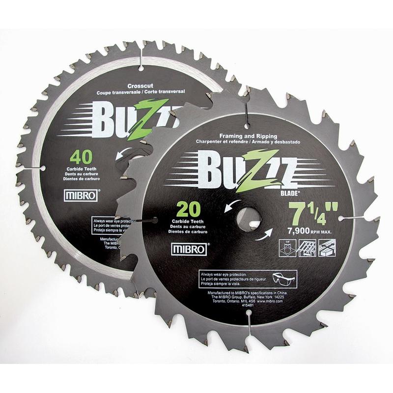 Wet & Dry Cut Saw Blade: 7-1/4