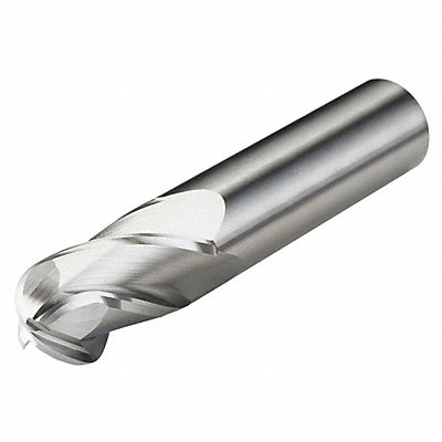 Ball End Mill Single End 1/32 Carbide MPN:BEM-031-02X