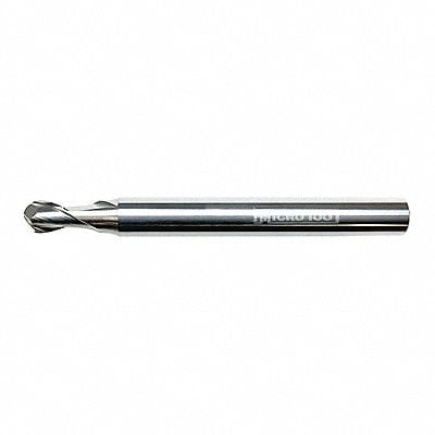 Ball End Mill Single End 0.30mm Carbide MPN:SFBM-003-1