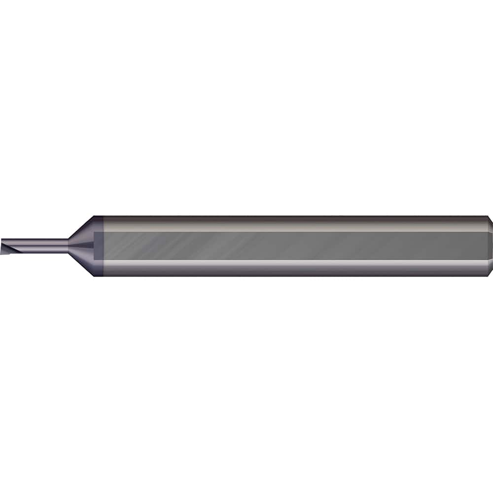 Micro Boring Bar: 0.54 mm Min Bore, 2.5 mm Max Depth, Right Hand Cut, Solid Carbide MPN:MBBM-006025X