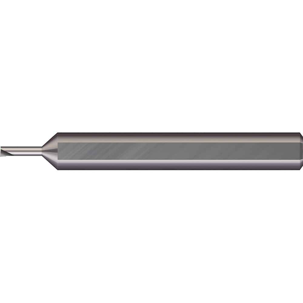 Micro Boring Bar: 0.63 mm Min Bore Dia, 4.00 mm Max Bore Depth, Right Hand, 3.00 mm Shank Dia, Solid Carbide MPN:MBBM-007040