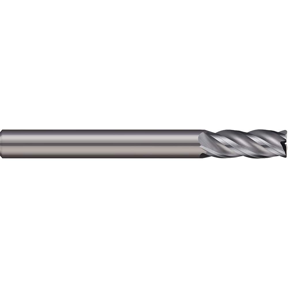 Corner Radius End Mill: 1/4