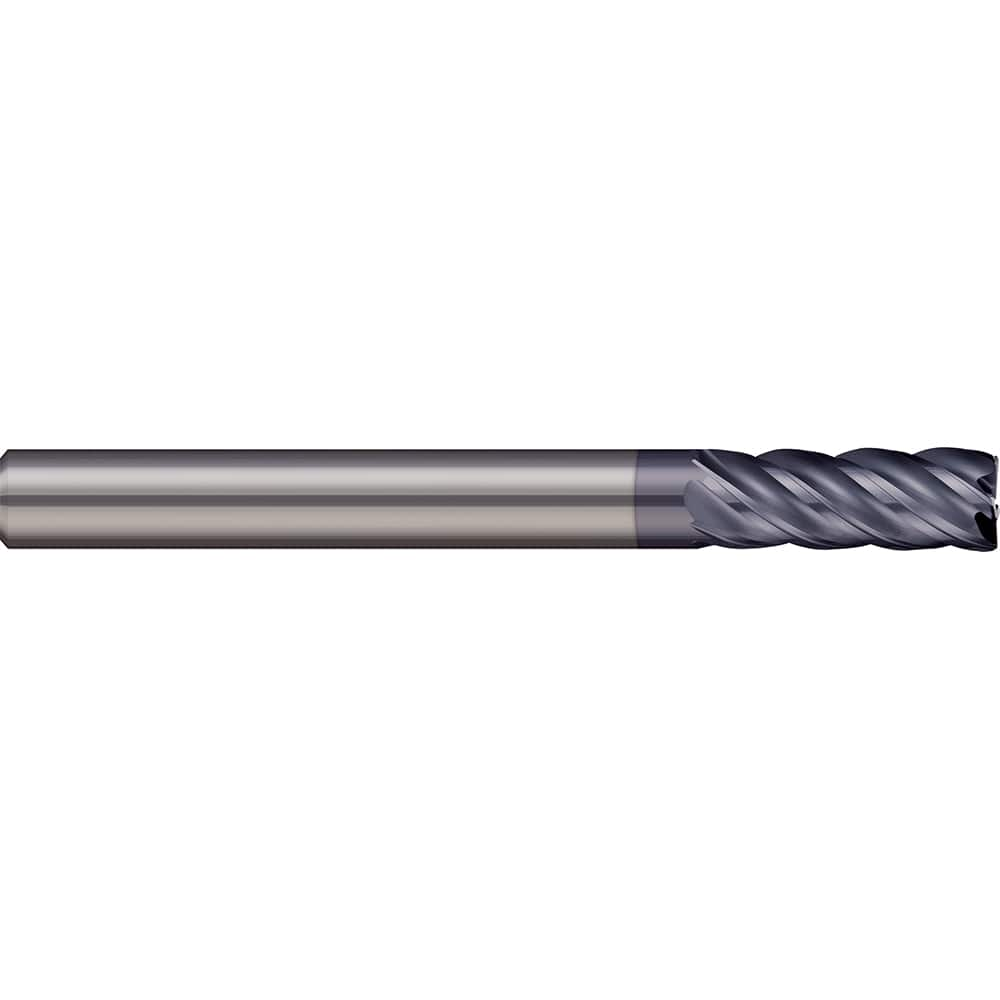 Corner Radius End Mill: 6 mm Dia, 10 mm LOC, 0.5 mm Radius, 5 Flutes, Solid Carbide MPN:VHSM-060-5K