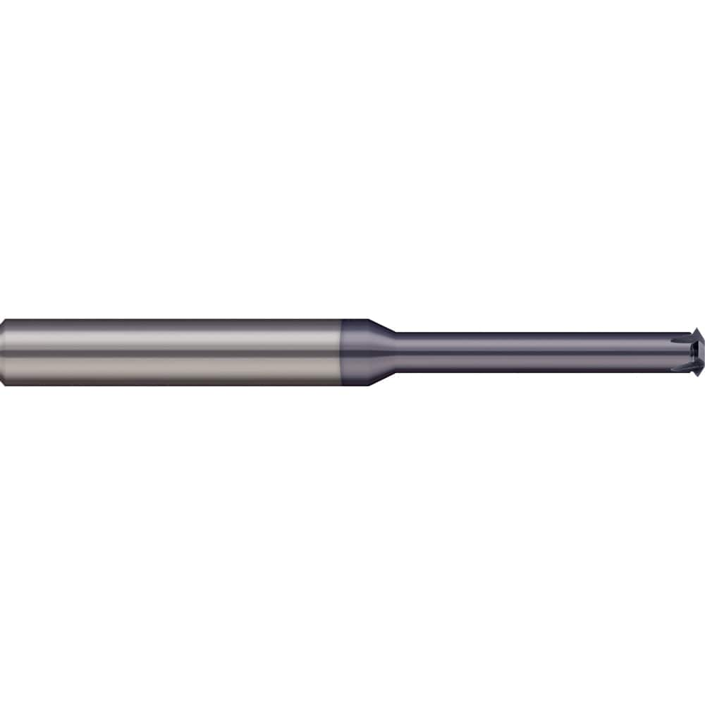 Single Profile Thread Mill: 5/16-16 to 5/16-48, 16 to 48 TPI, Internal & External, 4 Flutes, Solid Carbide MPN:TM-250-18X