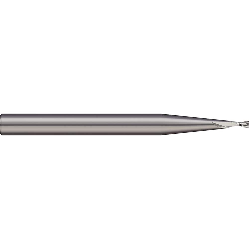 Square End Mill: 1.9 mm Dia, 2 Flutes, 5.7 mm LOC, Solid Carbide, 30 ° MPN:AMRM-019-2
