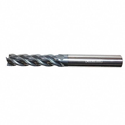 Sq. End Mill Single End Carb 1/4 MPN:SHL-250-4X