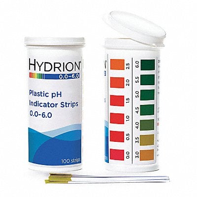 pH Strips Hydrion Spectral 0-6 PK100 MPN:9200