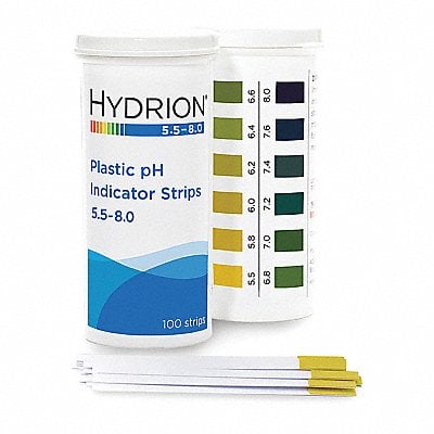 pH Strips Hydrion Spectral 5.5-8 PK100 MPN:9700