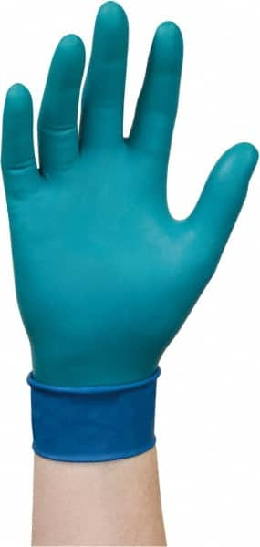 Series Microflex Disposable Gloves: Size 6, 7.9 mil, Uncoated-Coated Nitrile, Industrial Grade, Unpowdered MPN:93260060