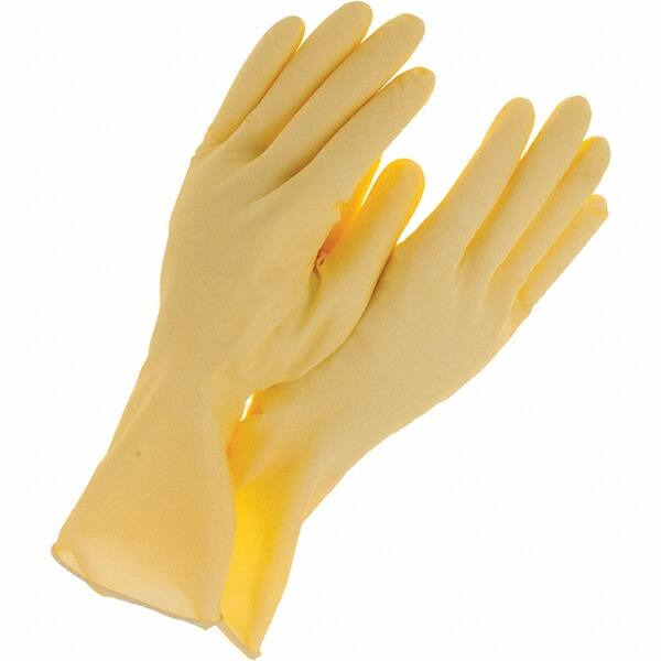 Series Microflex Disposable Gloves: Size 7, 5.9 mil, Uncoated-Coated Latex, Cleanroom Grade, Unpowdered MPN:HSCE4-879-70