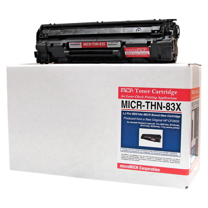 MicroMICR Remanufactured Black High Yield Toner Cartridge Replacement For HP CF283X, THN-83X MPN:MICRTHN83X