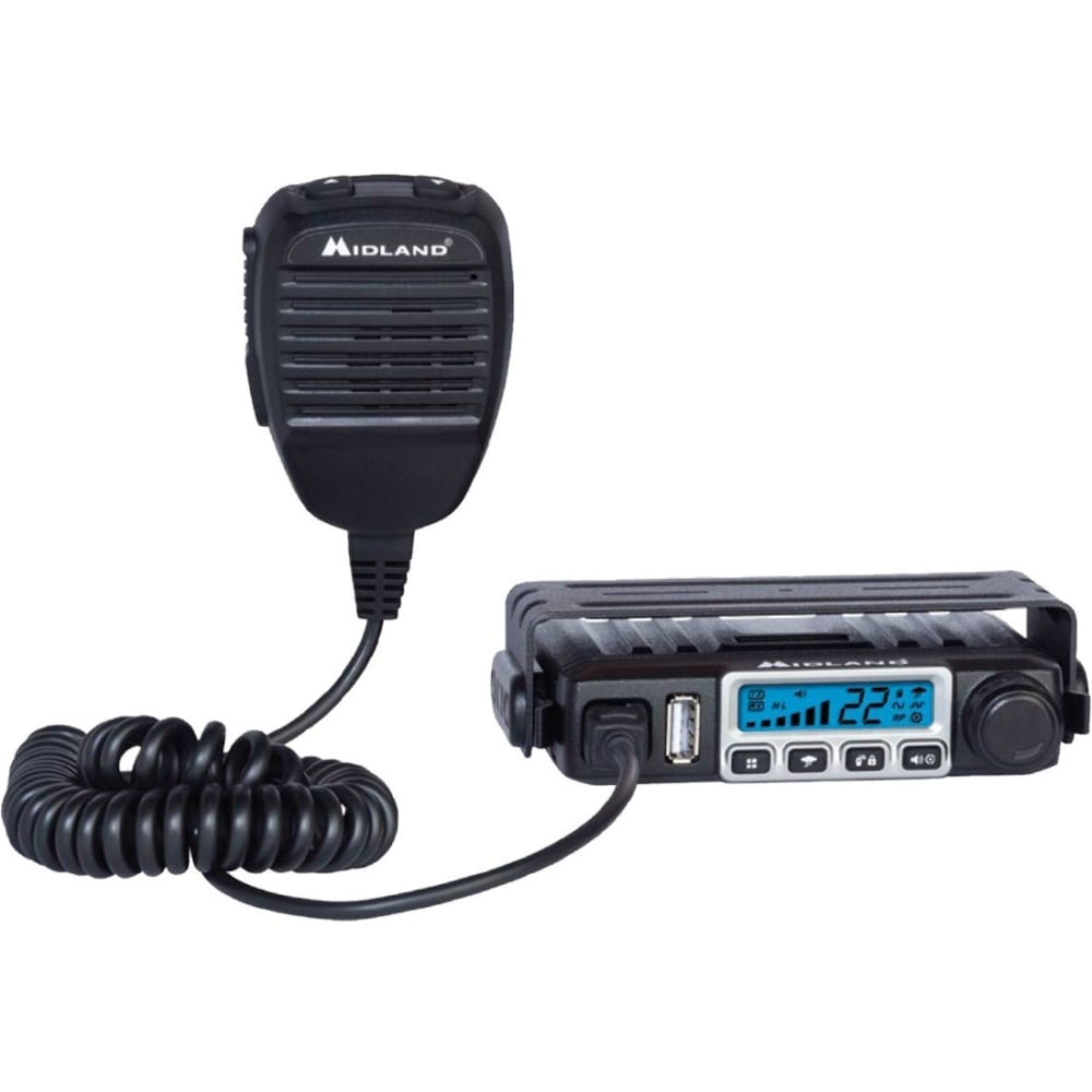 Midland MicroMobile MXT115 - Mobile - two-way radio - GMRS - 462.550 - 462.725 MHz - 15-channel MPN:MXT115