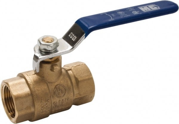 Full Port Manual Ball Valve: 1-1/4