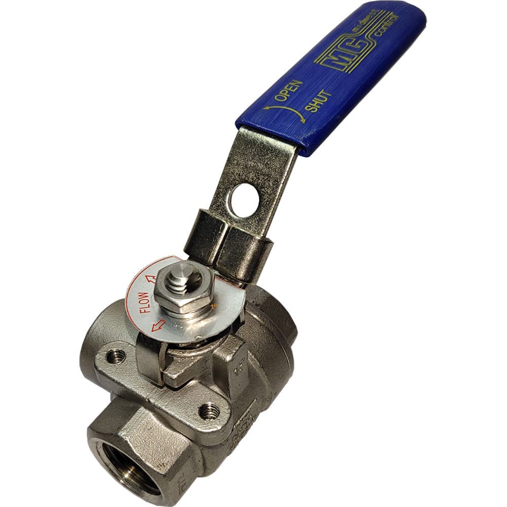 3-Way Manual Ball Valve: 2