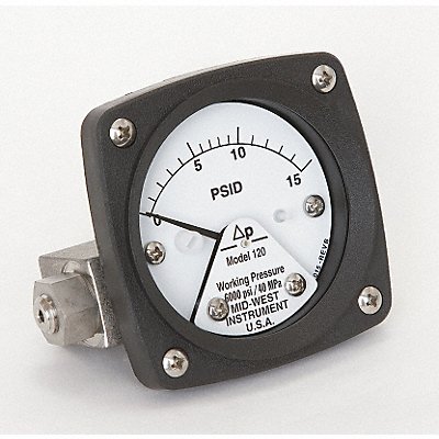 D0754 Pressure Gauge 0 to 15 psi MPN:120-AA-00-OO-15P