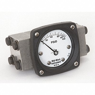 D0747 Pressure Gauge 0 to 100 psi MPN:140-SA-00-OO-100P