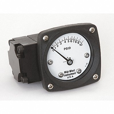 D0756 Pressure Gauge 0 to 10 psi MPN:142-AA-00-OO-10P