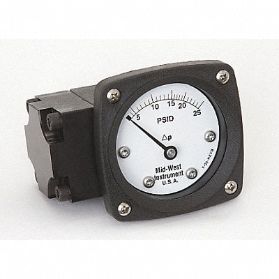 D0756 Pressure Gauge 0 to 25 psi MPN:142-AA-00-OO-25P