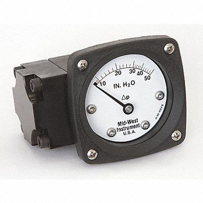 D0756 Pressure Gauge 0 to 50 In H2O MPN:142-AA-00-OO-50H