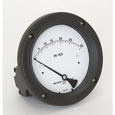 D0758 Pressure Gauge 0 to 30 In H2O MPN:142-AC-00-OO-30H