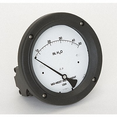 D0758 Pressure Gauge 0 to 50 In H2O MPN:142-AC-00-OO-50H