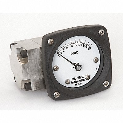 D0757 Pressure Gauge 0 to 10 psi MPN:142-SA-00-OO-10P