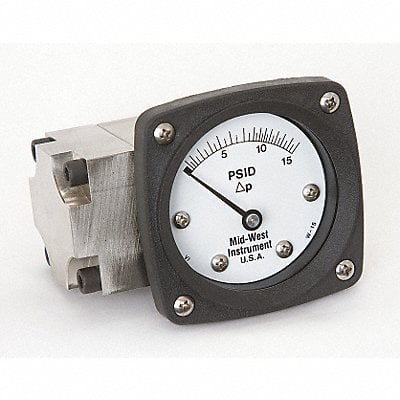 D0757 Pressure Gauge 0 to 15 psi MPN:142-SA-00-OO-15P