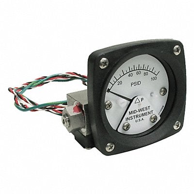 K4584 Differential Pressure Gauge and Switch MPN:120SA-00-O-AA-100P