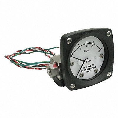 K4584 Differential Pressure Gauge and Switch MPN:120SA-00-O-AA-20P